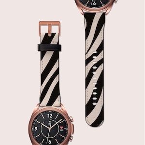 2 Cinturini Per Orologio In Silicone 38-40 Mm, Stampa Leopardata, Fibbia A Farfalla, Sportivi E Resistenti, Regalo Unisex