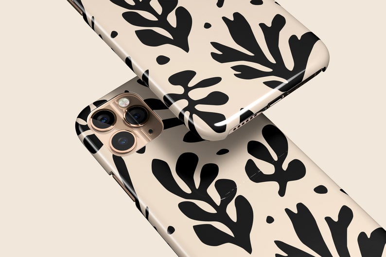 S7 S8 S9 Plus Note J7 J5 A71 A51 Google Pixel iPhone 12 Pro Max,iPhone 11 8 7 Samsung S21 S10 S20 S10 Matisse Leaf La Gerbe Phone Case