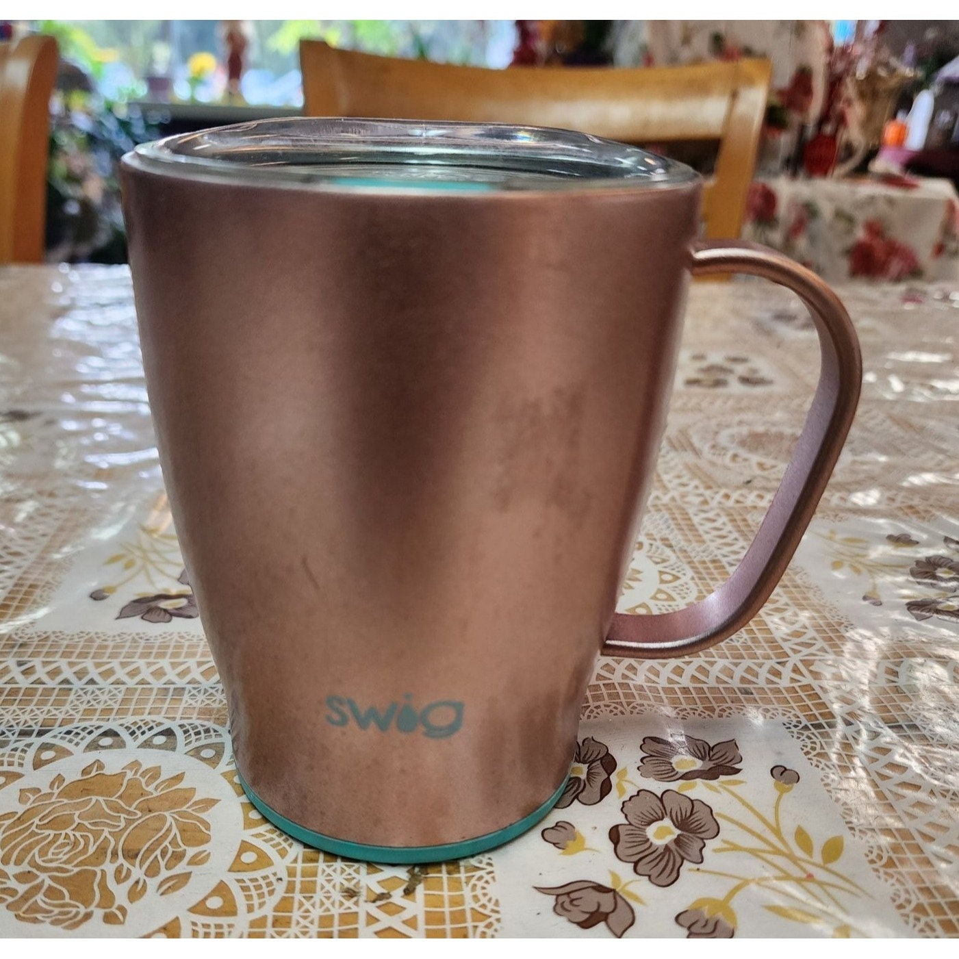 SWIG LIFE insulated 18 oz COFFEE MUG WHITE, stainless steel, NWT