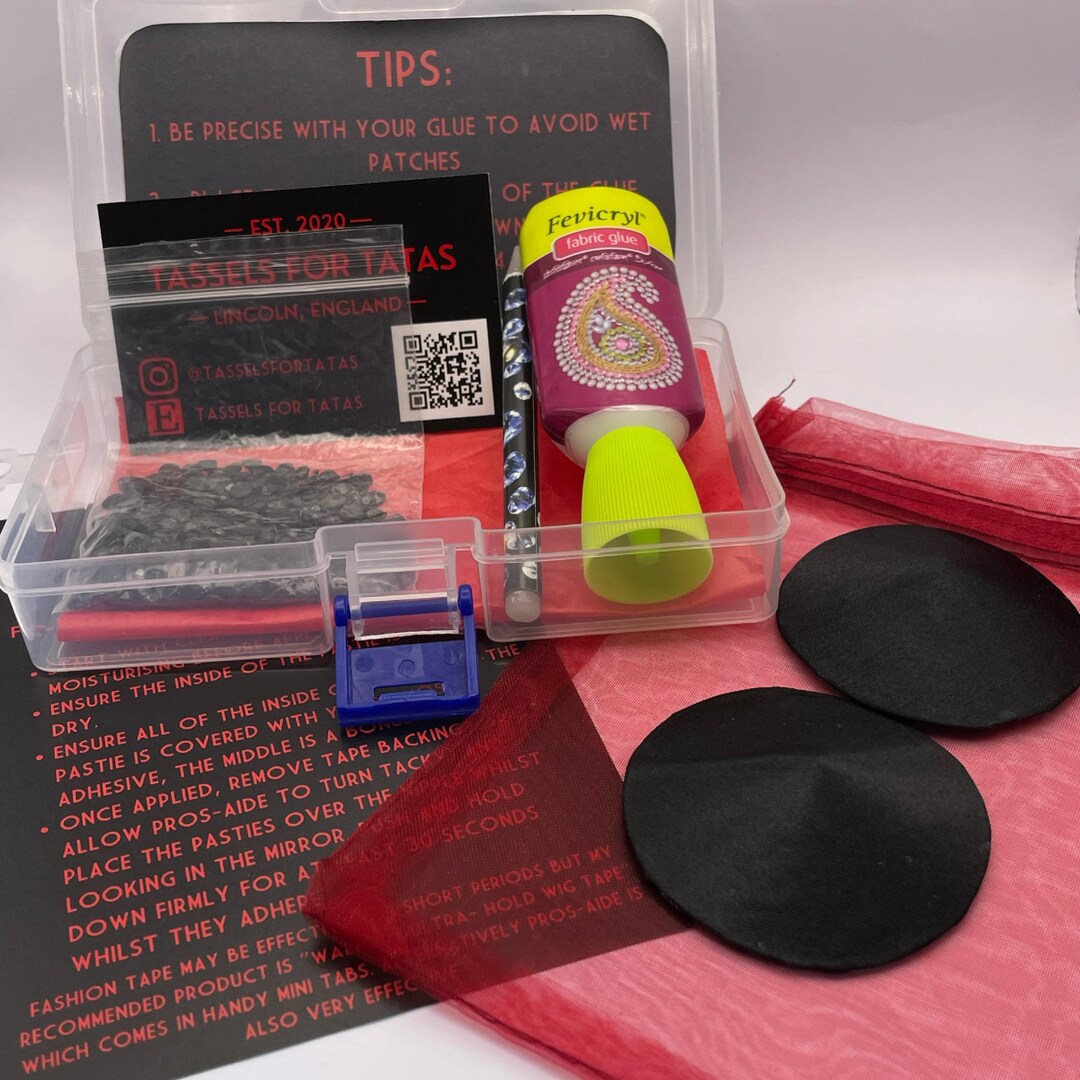 DIY Gem at Home Full Nipple Pastie Kit Pasties Make Your Own Etsy