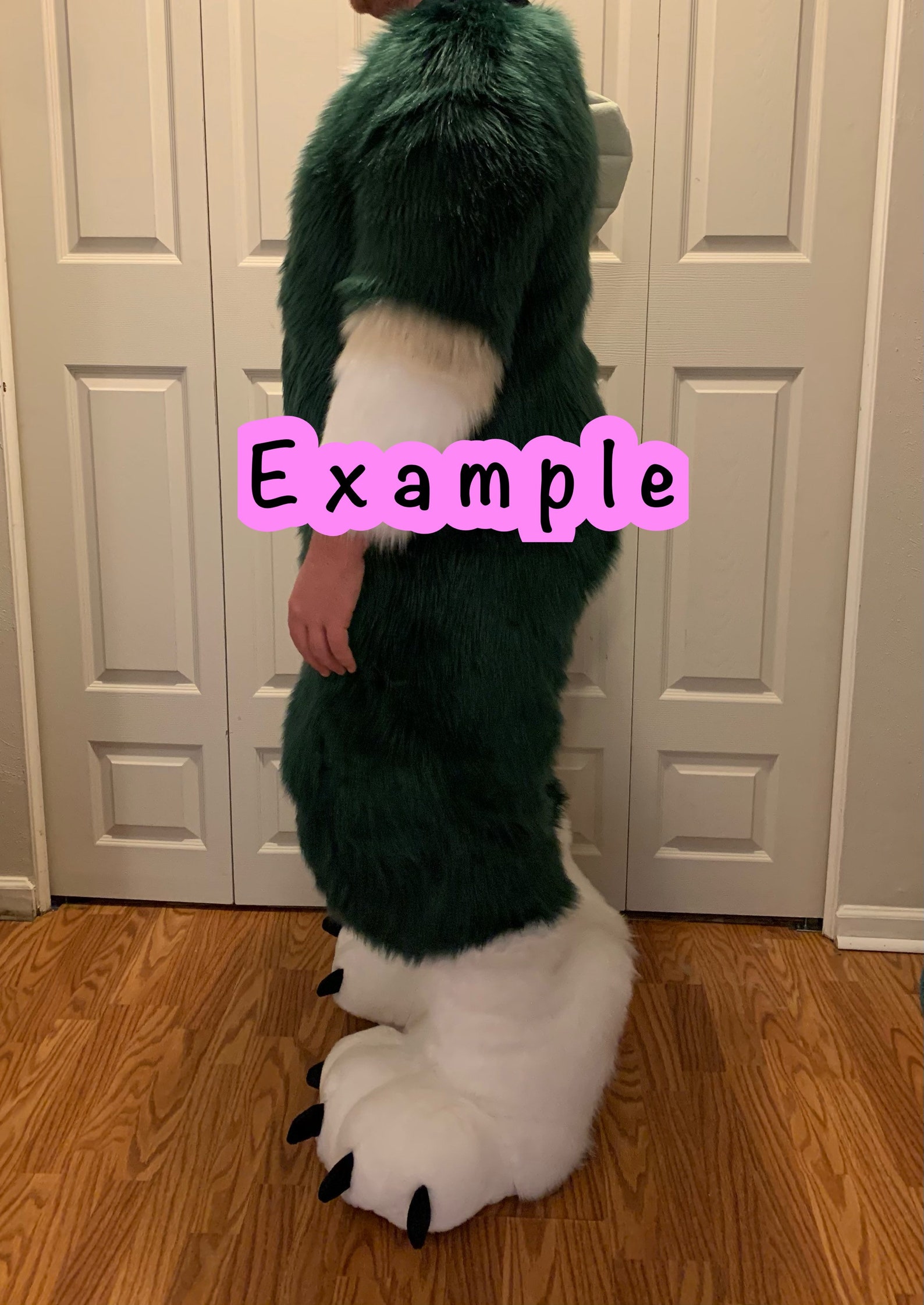 CUSTOM Fursuit Digitigrade Bodysuit or Legs Etsy
