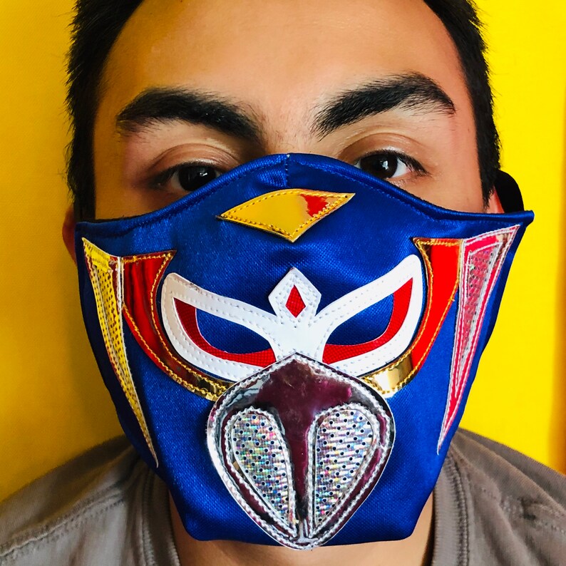 Lucha Libre hand made face mask / wrestling face mask | Etsy