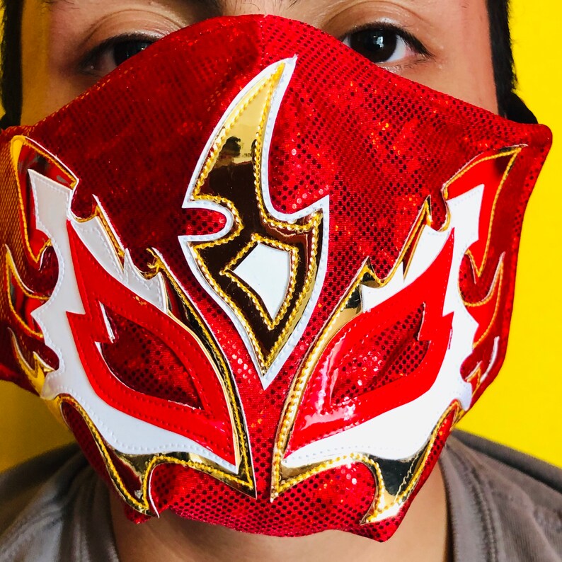 Lucha Libre hand made face mask / wrestling face mask | Etsy