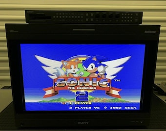 Sony 24" BVM-D24E1WU Rare Retro Gaming Broadcast Monitor PVM 20F1U D20F1U