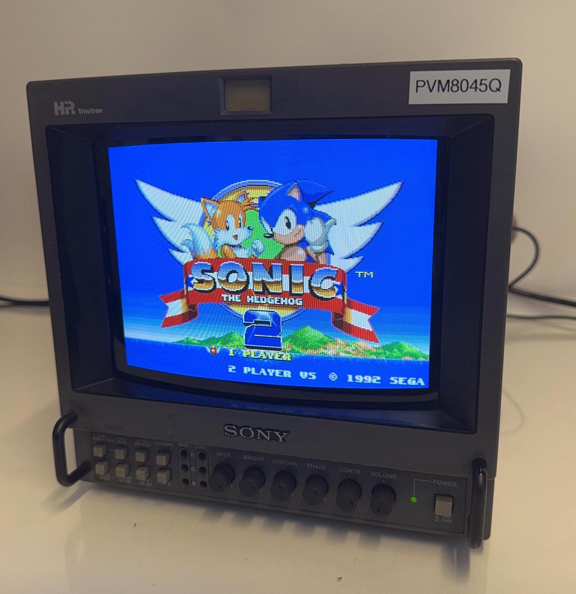 SONY Trinitron モニター Sony Trinitron PVM-8045Q Color CRT 8