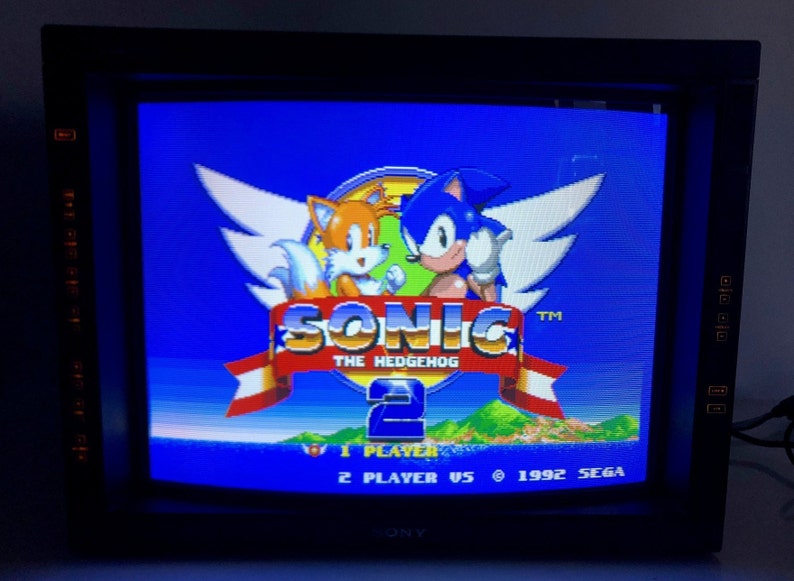Sony 25 PVM2530 CRT Monitor RGB Retro Gaming w/ Flight Etsy