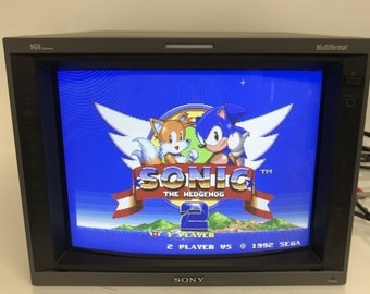 Sony PVM-14L5 14" Monitor Retro Gaming CRT 240p 480p 720p 1080i RGB