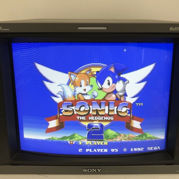 Sony PVM-14L5 14" Monitor Retro Gaming CRT 240p 480p 720p 1080i RGB