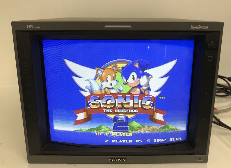 Sony PVM14L5 14 Monitor Retro Gaming CRT 240p 480p 720p Etsy