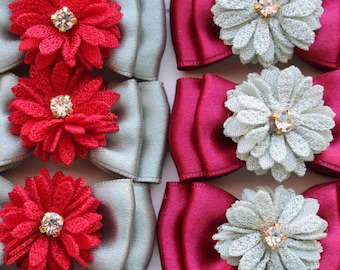 Kokardy do włosów dla psów, kokarda dla yorka, pudla, biewera, kokarda dla zwierząt domowych, krawaty dla psów, kokardy do pielęgnacji, kokarda w kształcie filiżanki, spinka do włosów dla psa, kokarda dla szczeniaka, akcesoria dla psów