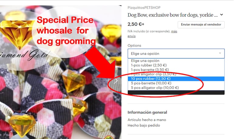 crown gold pet show dogs tags Dog Hair Bows pet hair bow dogs hair bows small bows for dog dog grooming bows luxury bow dog bandana