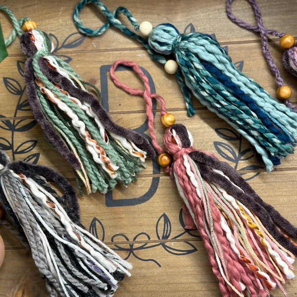 Bible Bookmark // Tassel Bookmark // Boho Bookmark // Chunky Unique Tassel