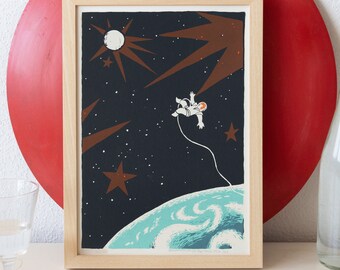 VOLUMEN PRINCIPAL 2 (PEQUEÑO) - Serigrafía - Hecho a mano - Edición limitada