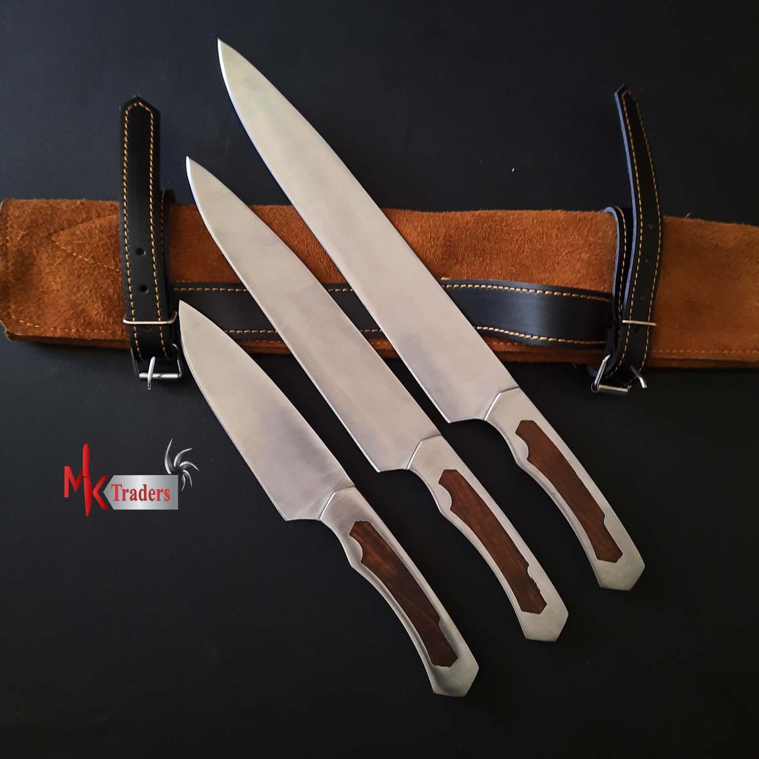 Handmade D2 steel kitchen chef knife set of 3 pcs Kitchen Etsy