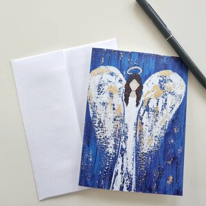 Jeu de cartes de correspondance Ange, Cartes de correspondance vierges avec enveloppes, Cartes toutes occasions, Cartes d'art originales, Jeu de papeterie, Cartes de voeux