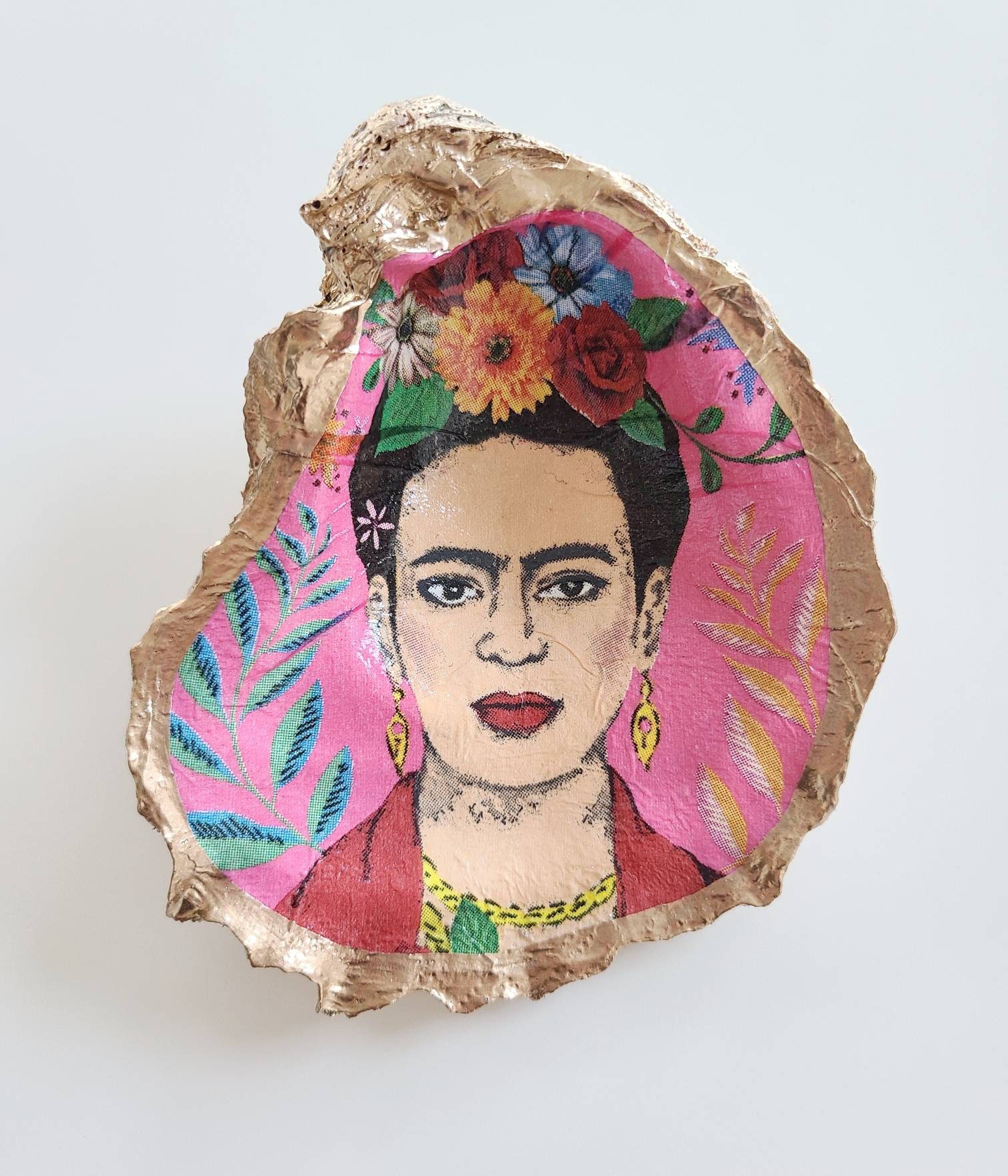 Frida Kahlo Oyster Ring Dish Frida Kahlo Gifts Trinket Dish | Etsy