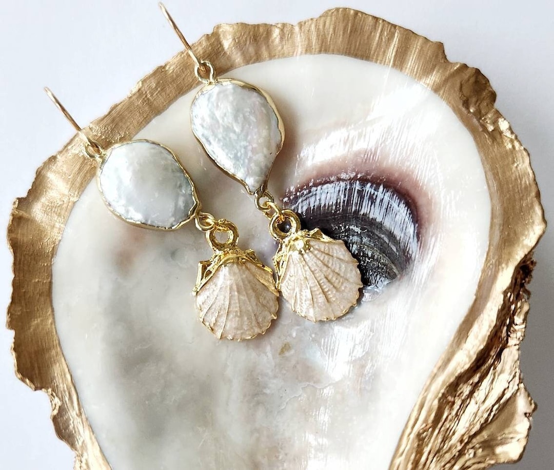 ◇Monday Edition◇ [usual ME] half seashell earrings il_1080xN.4473989938_94zp.jpg