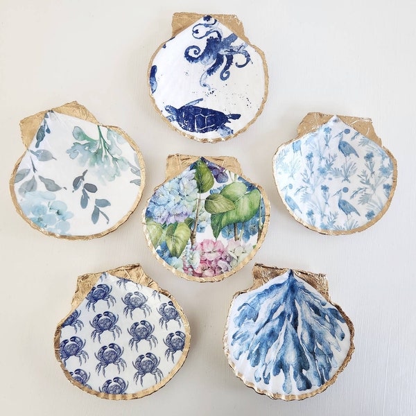 Seashell Ring Holder Etsy