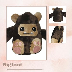 Bigfoot Plushie – Cute & Cuddly Cryptid Friend