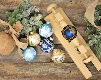 Adornos navideños y huevos de Pascua Decoración torno y kit adaptador - Diseños precisos hechos fáciles