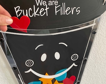 Classroom Bucket Filler Token Reward Chart/Chalkboard (Large)