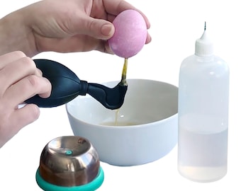 Kit para soplar huevos