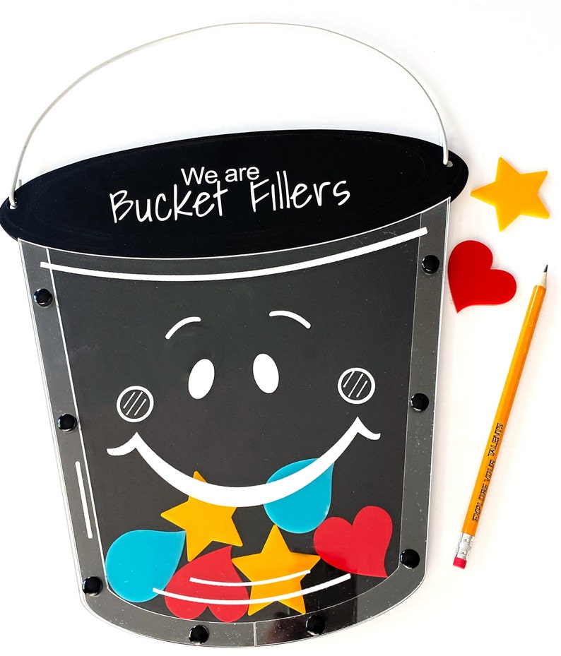Classroom Bucket Filler Token Reward Chart/chalkboard large Etsy