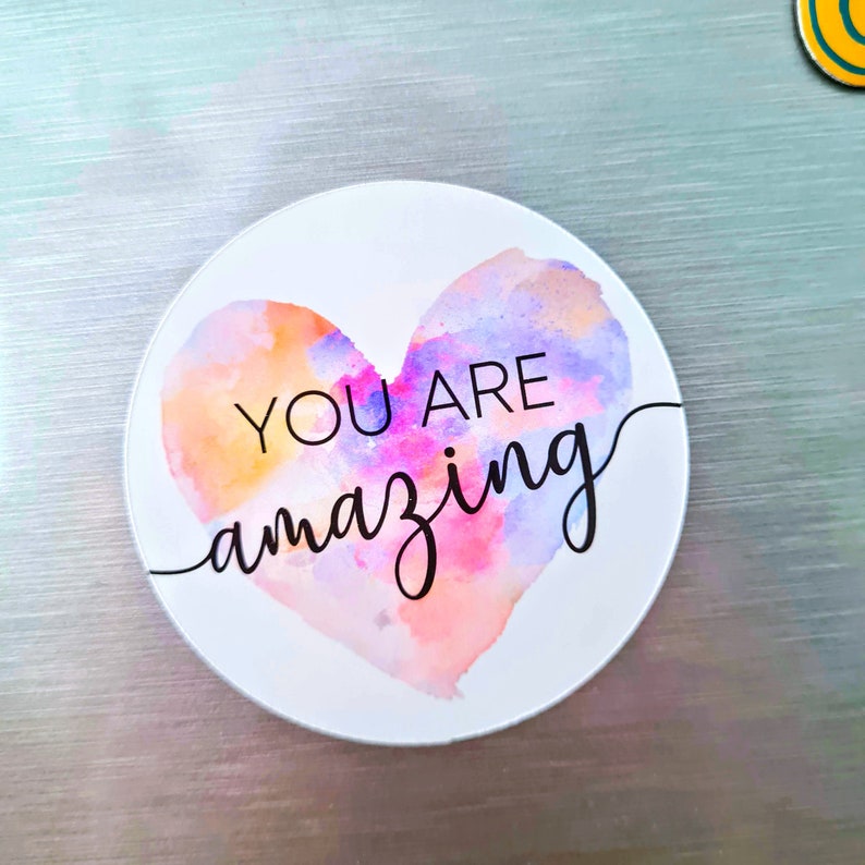 Amazing Mummy Magnet You are amazing Celebrating Mums, Mother's Day Gift, Present for New Mum. Kindness. Motivation for Mama. image 2