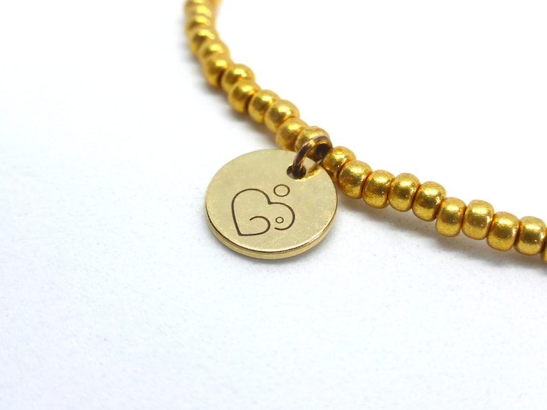 Golden Boobies 1 Year Breastfeeding Bracelet, 12 Months Milestone Award Gift, Gold Boobs image 3