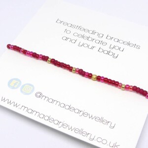 This Side Next, Breastfeeding Reminder Bracelet, Which Side Next, Breastfeeding Aid, Gift for New Mum image 7