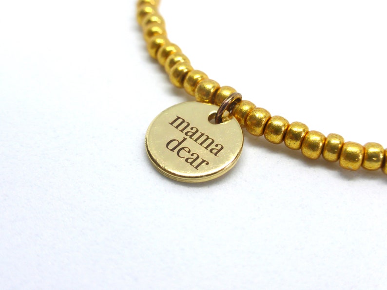 Golden Boobies 1 Year Breastfeeding Bracelet, 12 Months Milestone Award Gift, Gold Boobs image 4