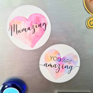 Amazing Mummy Magnet You are amazing Celebrating Mums, Mother's Day Gift, Present for New Mum. Kindness. Motivation for Mama. image 4