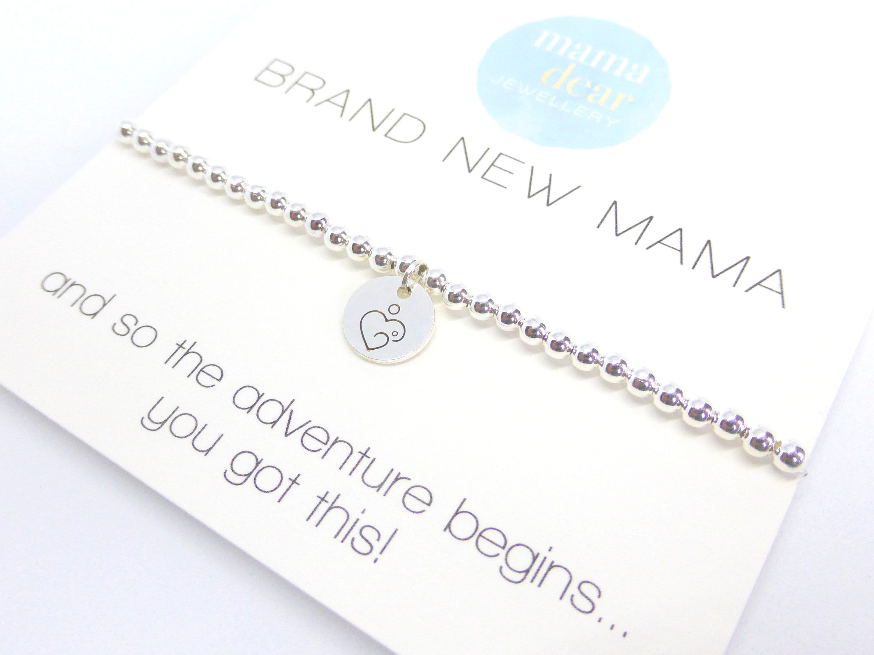 Buy Brand New Mama Sterling Silver Bracelet Perfect Baby Shower