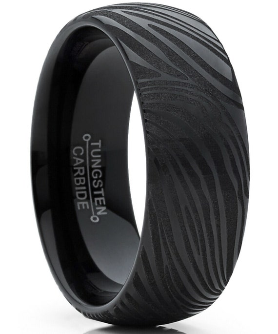 Mens Damascus Anniversary Ring
