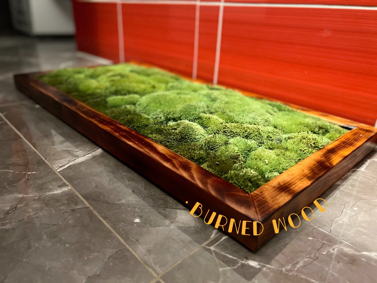 Luxury Live Pole Moss Bath Mat Modern Bath Mats Etsy