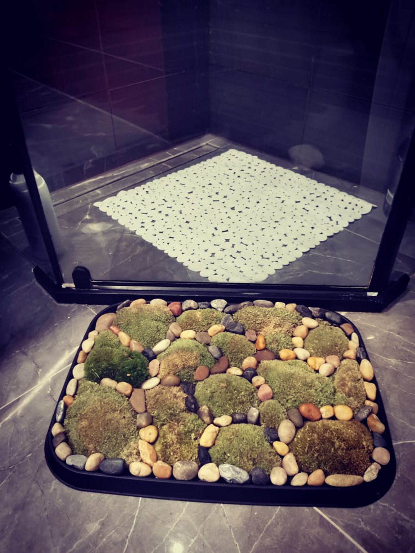 Bath Mat Live Moss® / Natural Acupressure Bath Mat Eko Bath Etsy