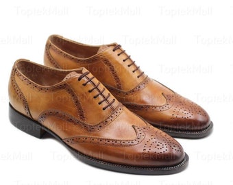 Bed Stu Cobbler Mens Series Brown/black Leather Crackle  display picture 1