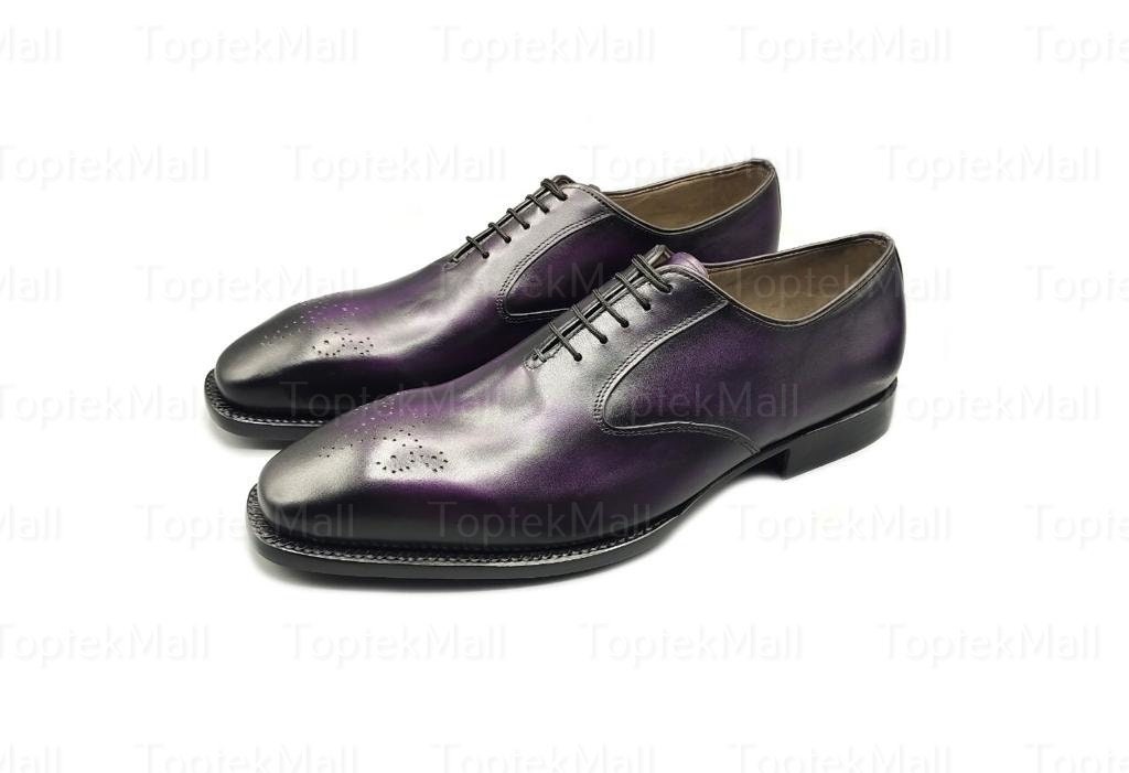 Stylish Purple and Gray Men\'s Shoes Luxury Men main image 2