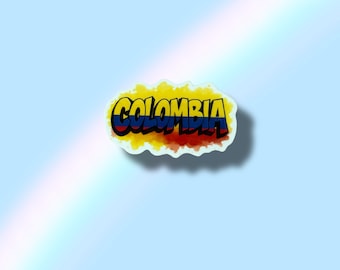 Colombia Vinyl Waterproof Sticker