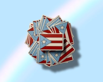 Puerto Rico Flag Sticker