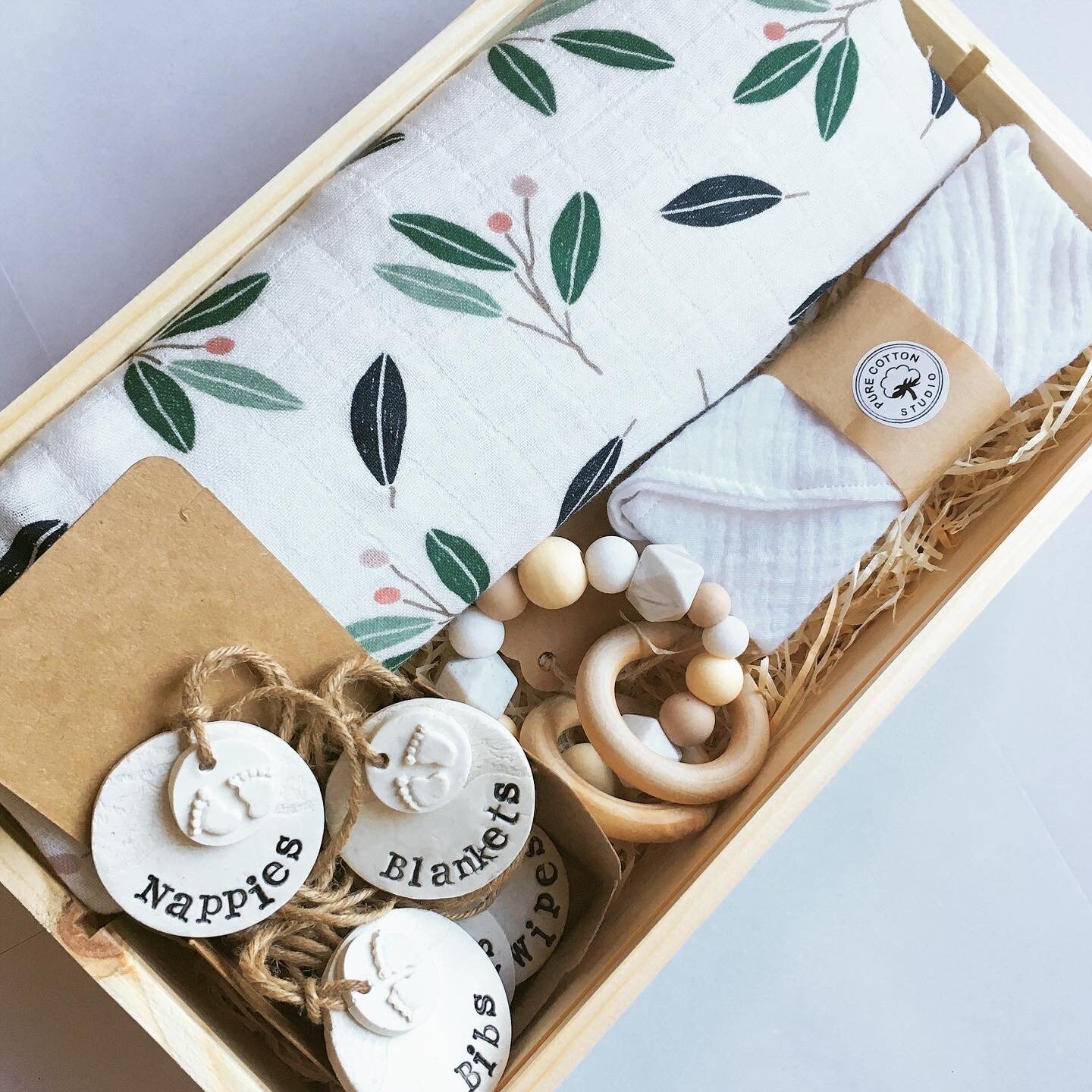 personalised baby gift set