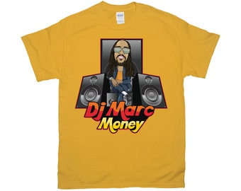 Dj Marc Money Logo T-Shirts By Dj Marc Money