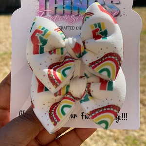Juneteenth Black History Pride Puff Piggies Set