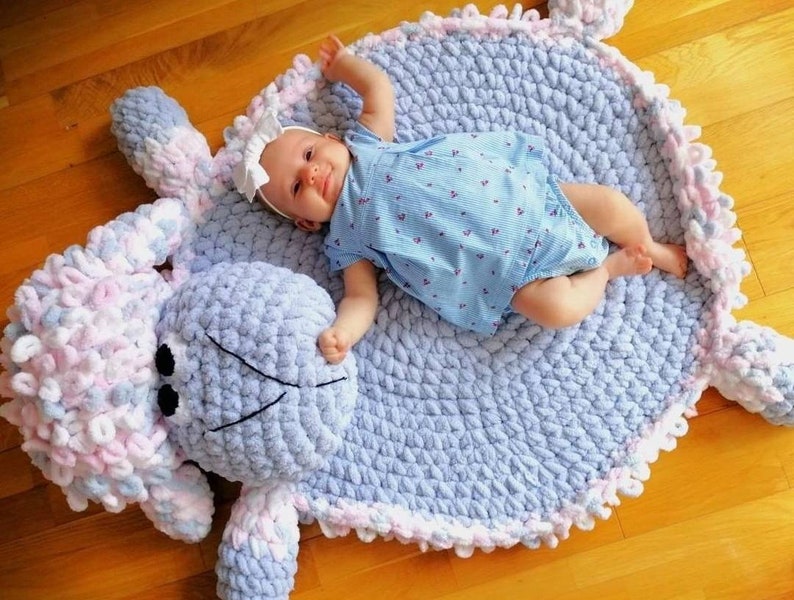 Baby Floor Mat Baby rug baby carpet round baby rug Etsy