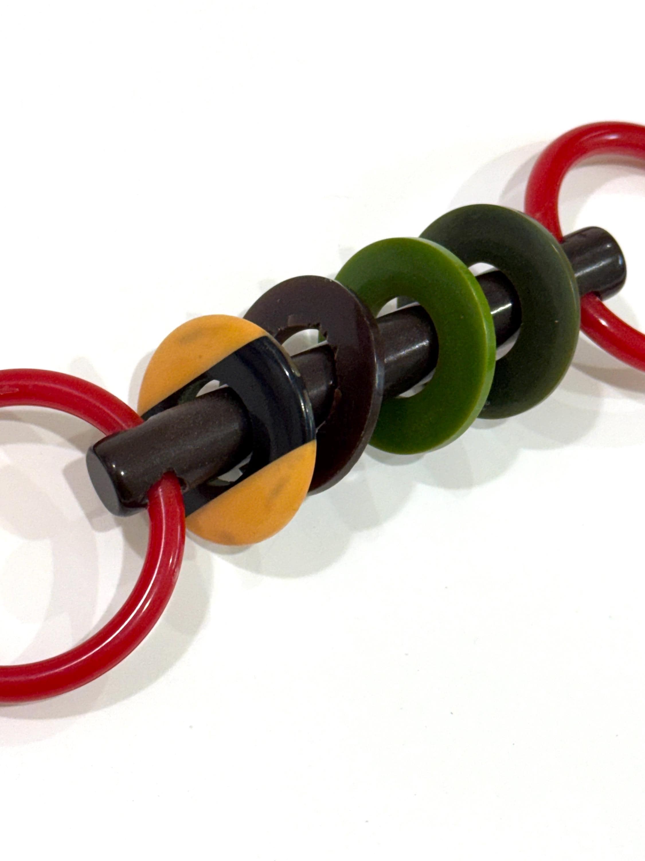 Bakelite Rattles Vintage Bakelite Baby Rattle