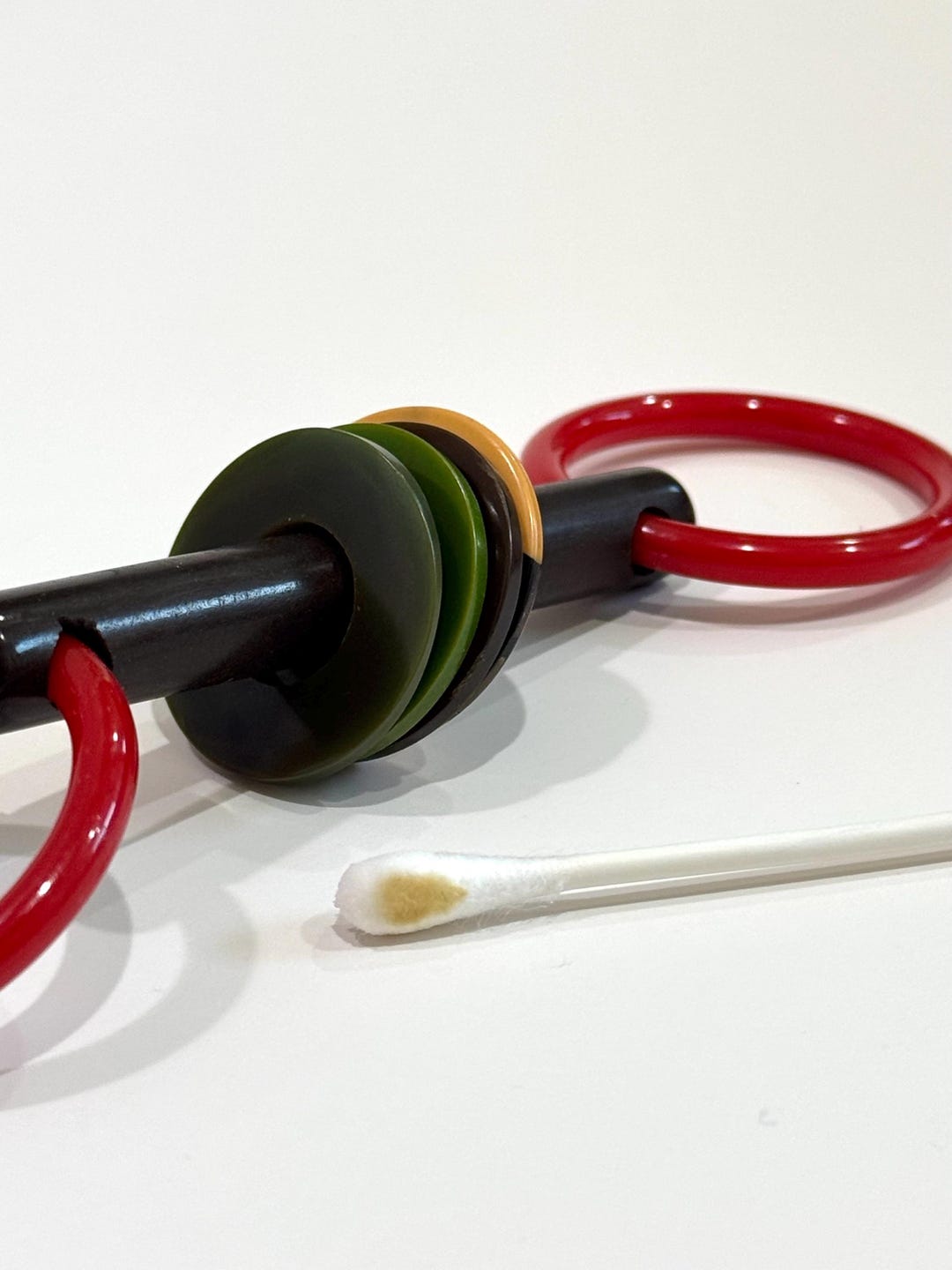 Bakelite Rattles Vintage Bakelite Baby Rattle