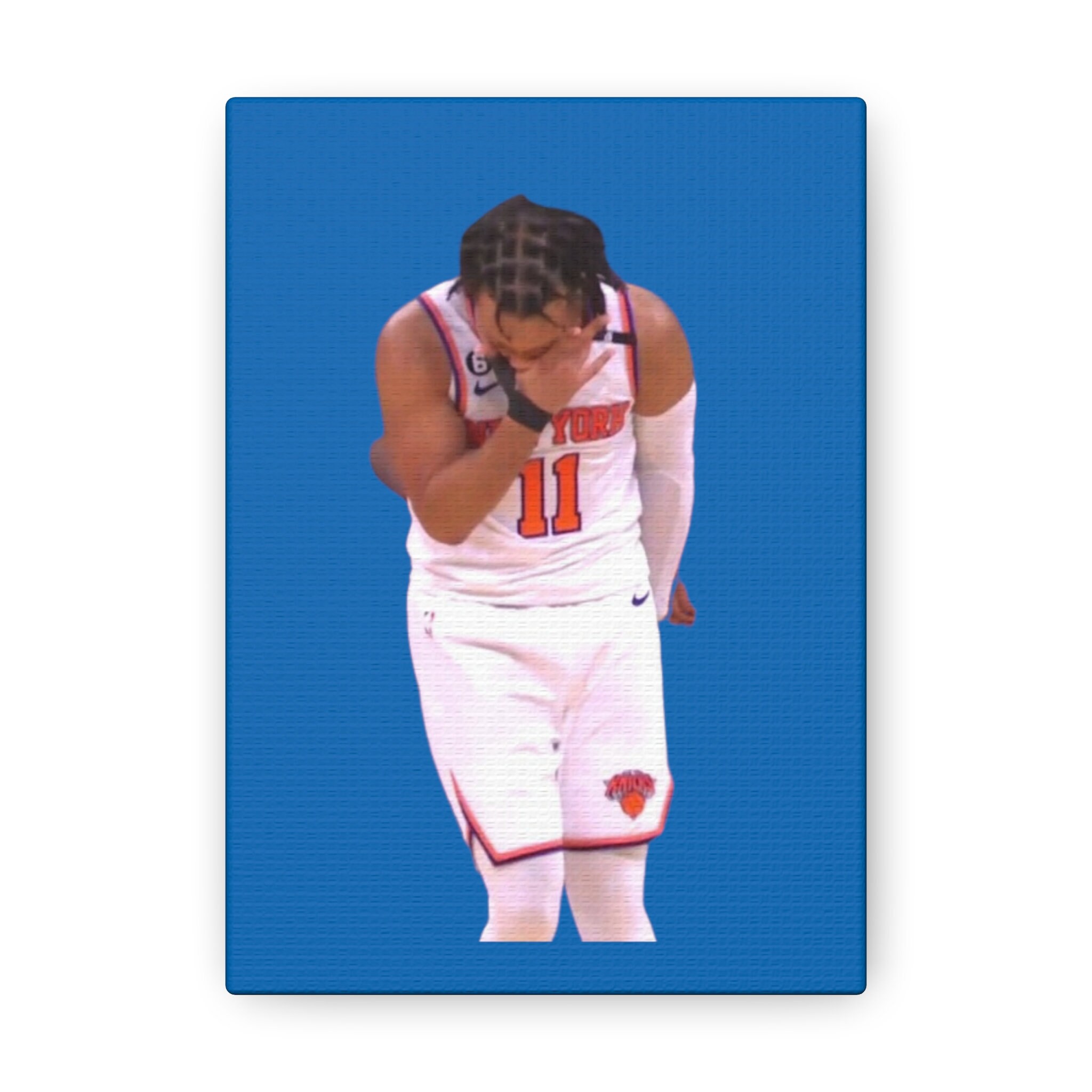 Jalen Brunson New York Knicks Wall Art 3 Point Celebration Etsy Canada