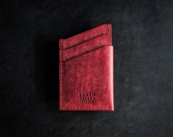 Cymru leather card holder wallet
