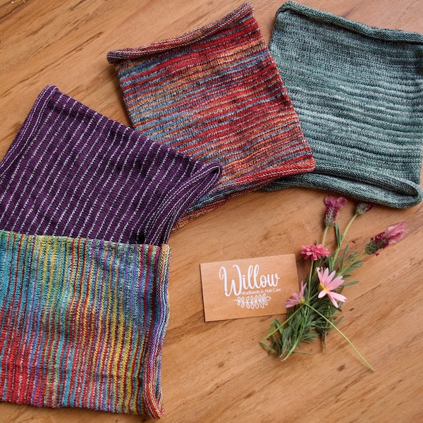 4 Headband bundle in our wide size, soft comfortable cotton in the beautiful rich colours pictured (4 pck festival wide)