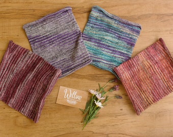 4 Headband bundle in our wide size, soft comfortable cotton in pink & purple tones as pictured (4 pck purple wide)